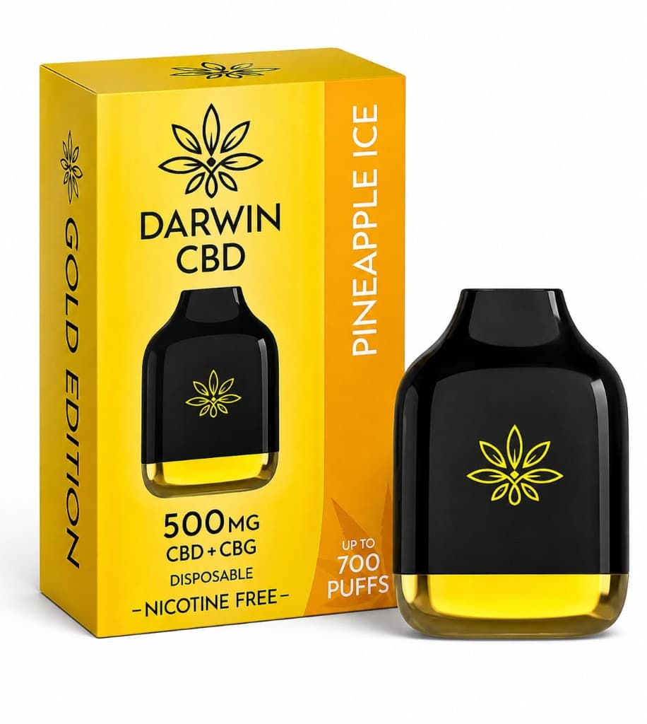 Darwin CBD Gold Edition – Pineapple Ice